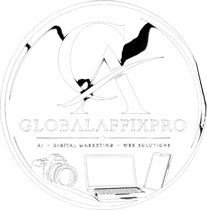 GLOBALAFFIXPRO logo – AI, digital marketing and web solutions brand mark