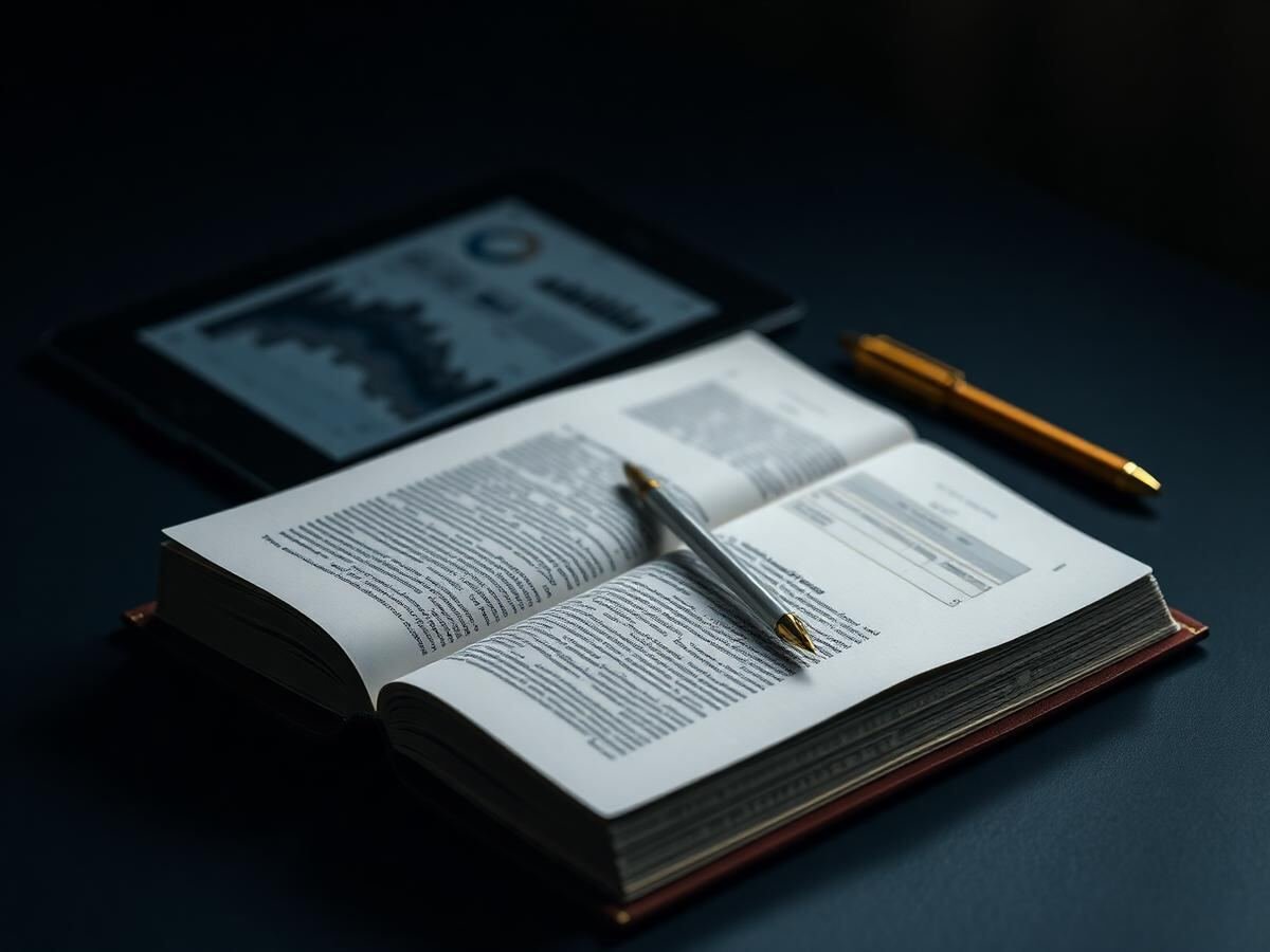 Open Passive Income Blueprint workbook with worksheets and analytics tablet on a navy desk